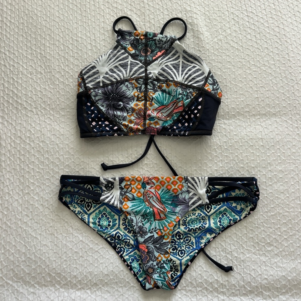 Maaji High Neck Bikini Set